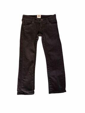 True Religion  mKids Black Straight Leg Jeans Sz 4